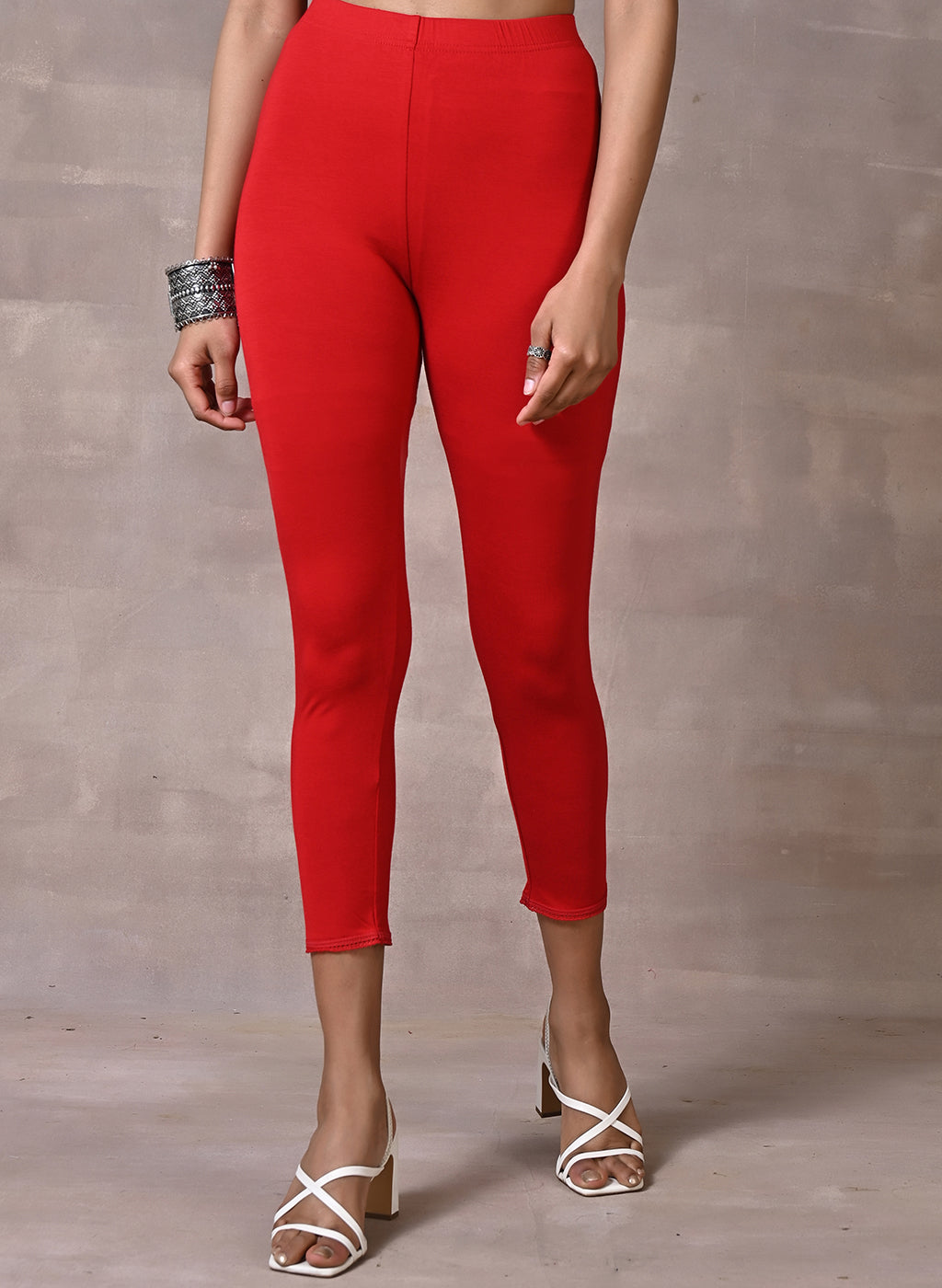 Hard Tail High-Rise Ankle Leggings (Red Plum) Women's Casual Pants -  ShopStyle