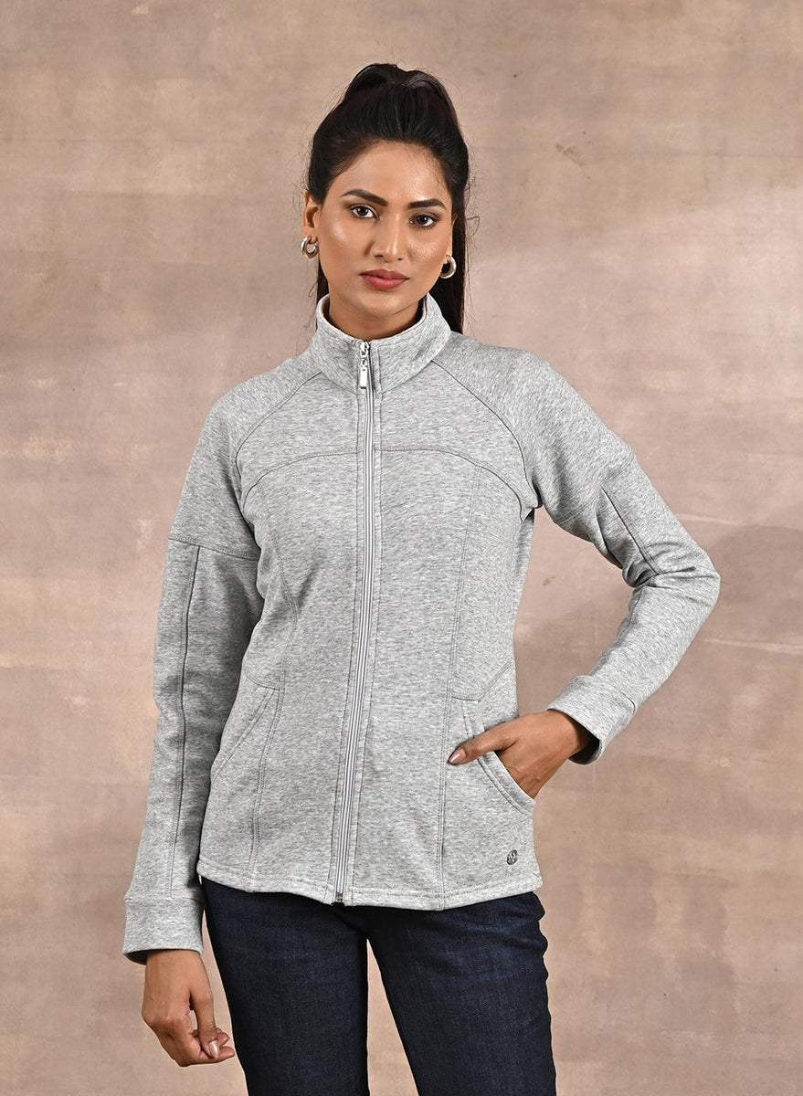 Bow Jacquard Fleece Jacket - Women - Ready-to-Wear