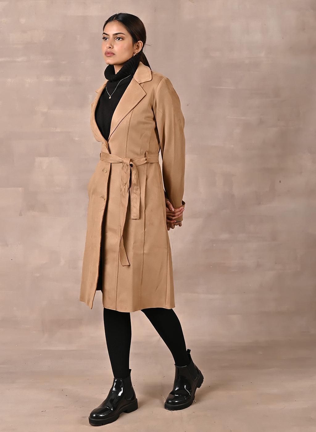 Trench on sale coat tie