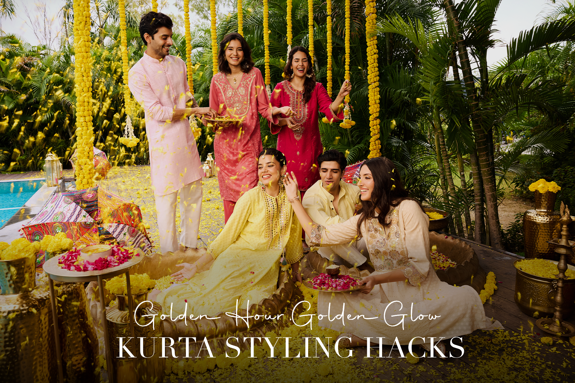 Haldi Fashion Hacks: How to Make Your Kurta Set Shine in the Ceremony’s Golden Glow