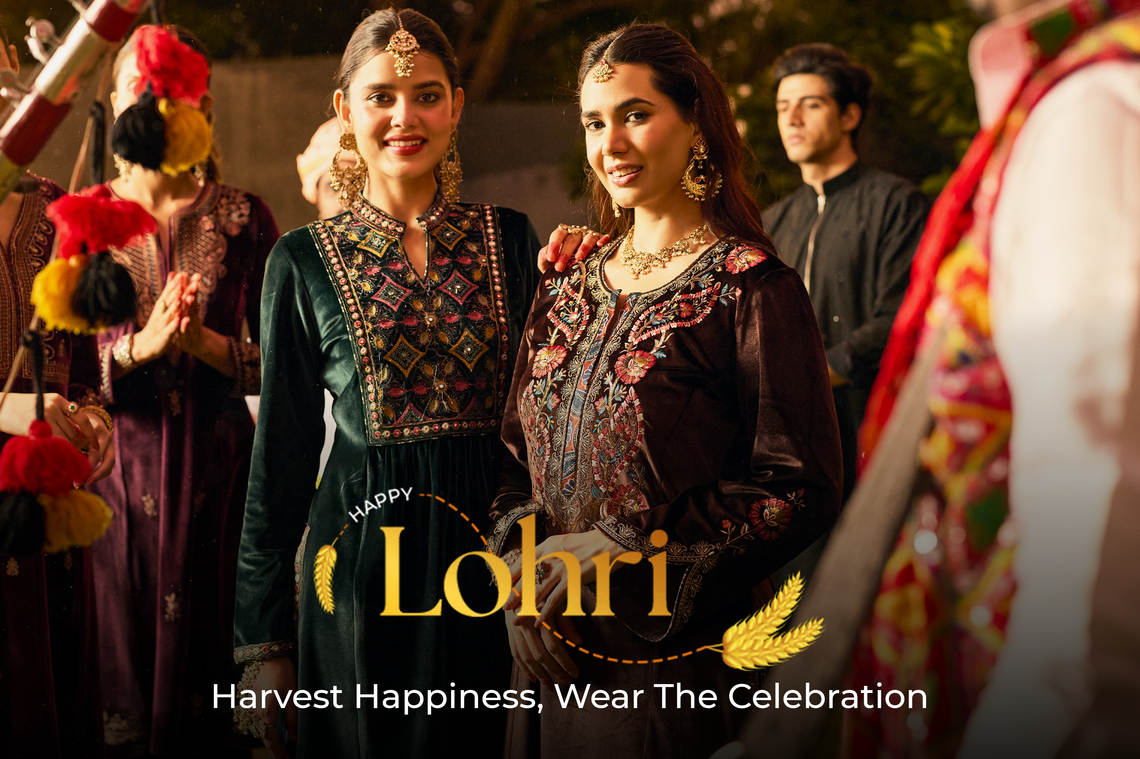 Lohri Glow: Vibrant Kurta Colours That Bring Festive Vibes to Life