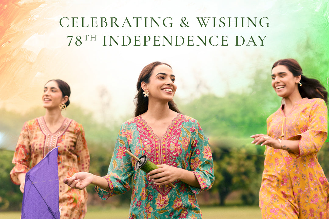 Independence Day Colour Palette: Ethnic Wear in Saffron, White, and Green