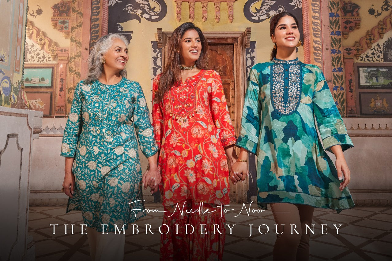 The Evolution of Embroidery in Indian Ethnic Dresses