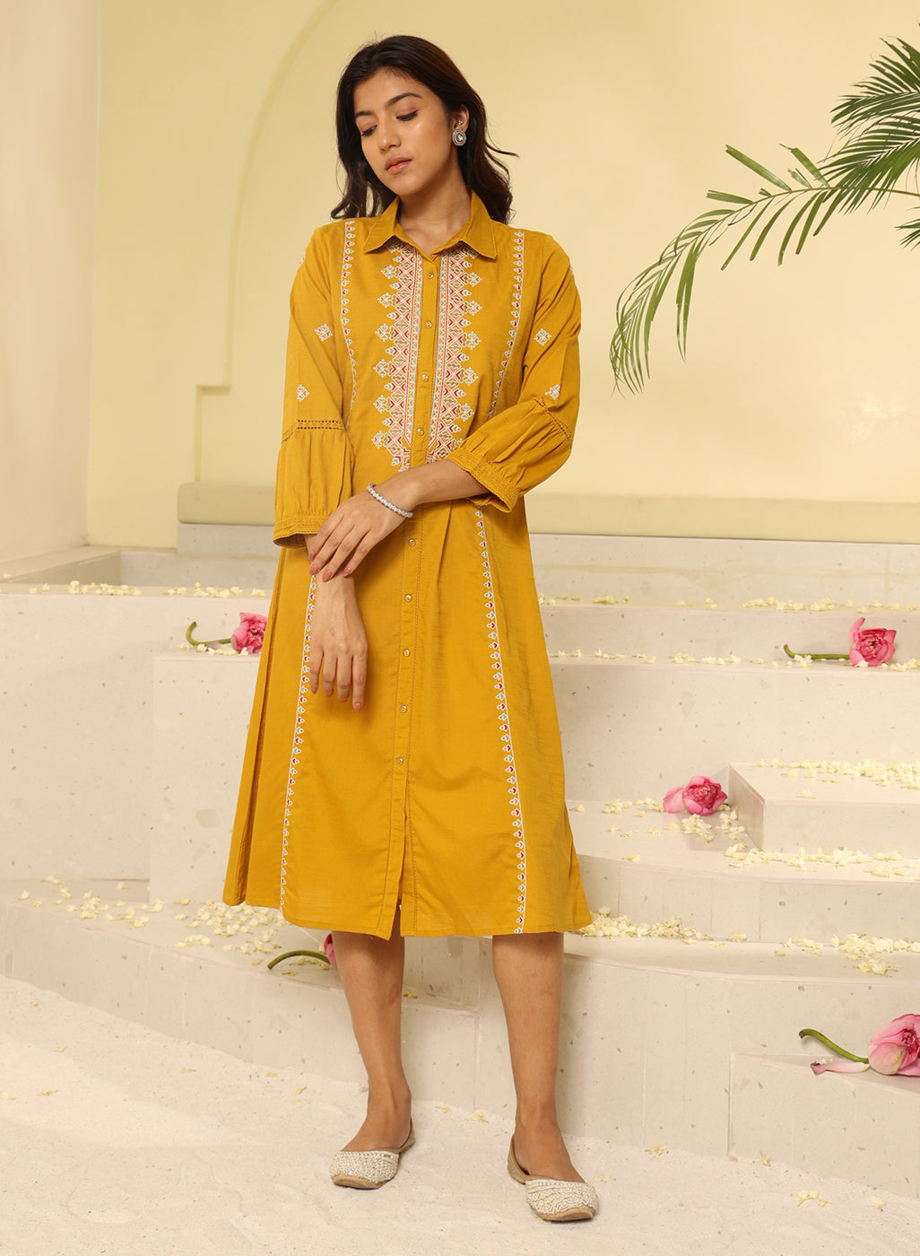 Yellow Ethnic Ladies Designer Gown, Size: Large at Rs 9995/piece in Vadodara