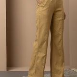 Golden Long Plan Pant