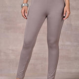 Grey Plain Tight - Lakshita