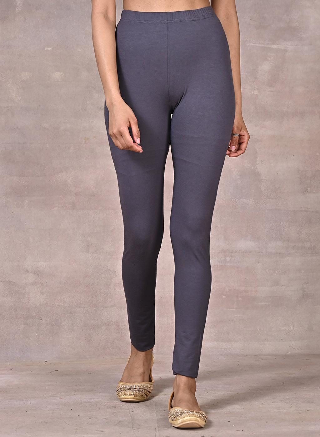 Anchor Grey Plain Tight for Women