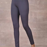 Side View of Anchor Grey Plain Tight for Women