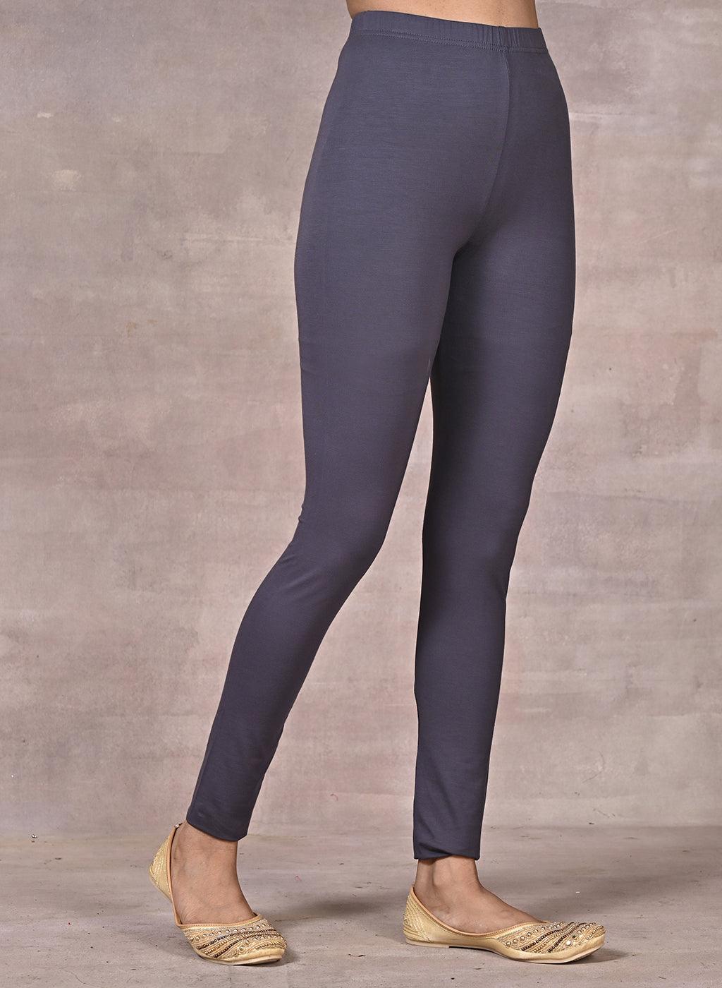 Printed Anchor Grey Plain Tight from Lakshita