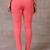 Brink Pink Plain Tight - Lakshita