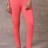 Brink Pink Plain Tight - Lakshita