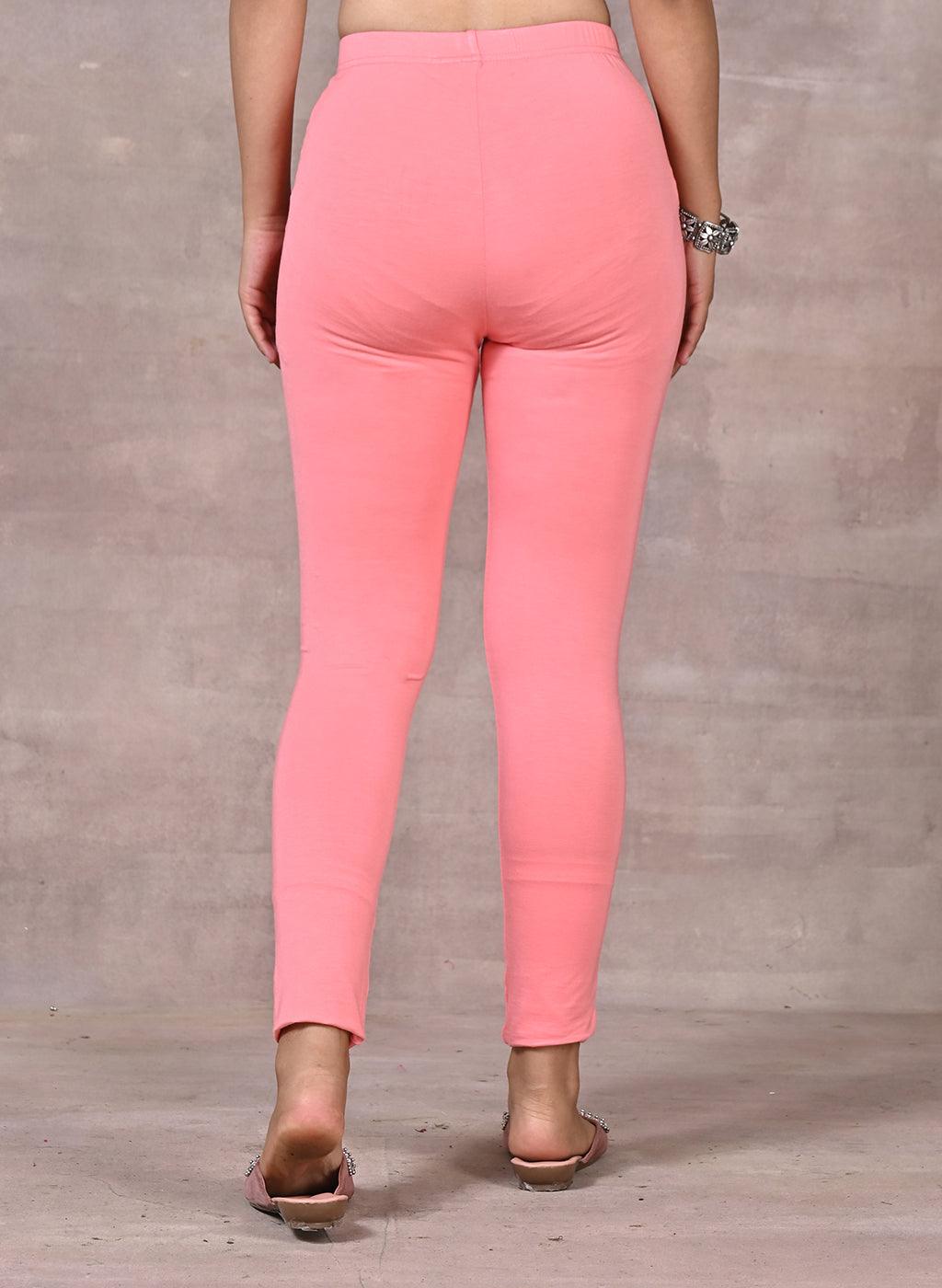 Baby Pink Plain Tight - Lakshita