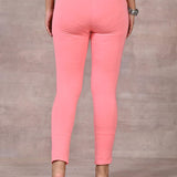 Baby Pink Plain Tight - Lakshita