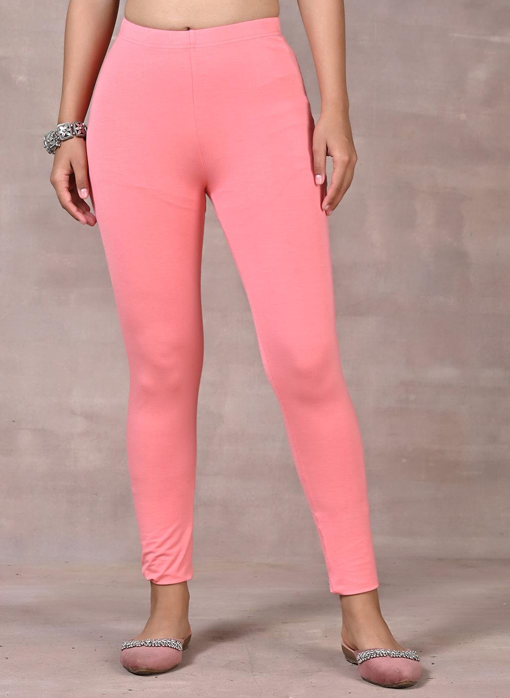 Baby Pink Plain Tight - Lakshita