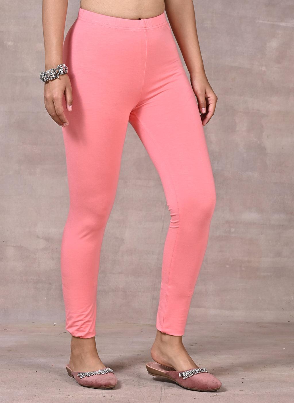 Baby Pink Plain Tight - Lakshita