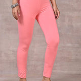 Baby Pink Plain Tight - Lakshita