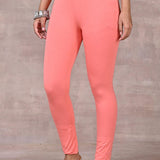 Fiery Pink Plain Tight - Lakshita