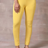 Lemon Yellow Plain Tight - Lakshita