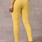 Lemon Yellow Plain Tight - Lakshita