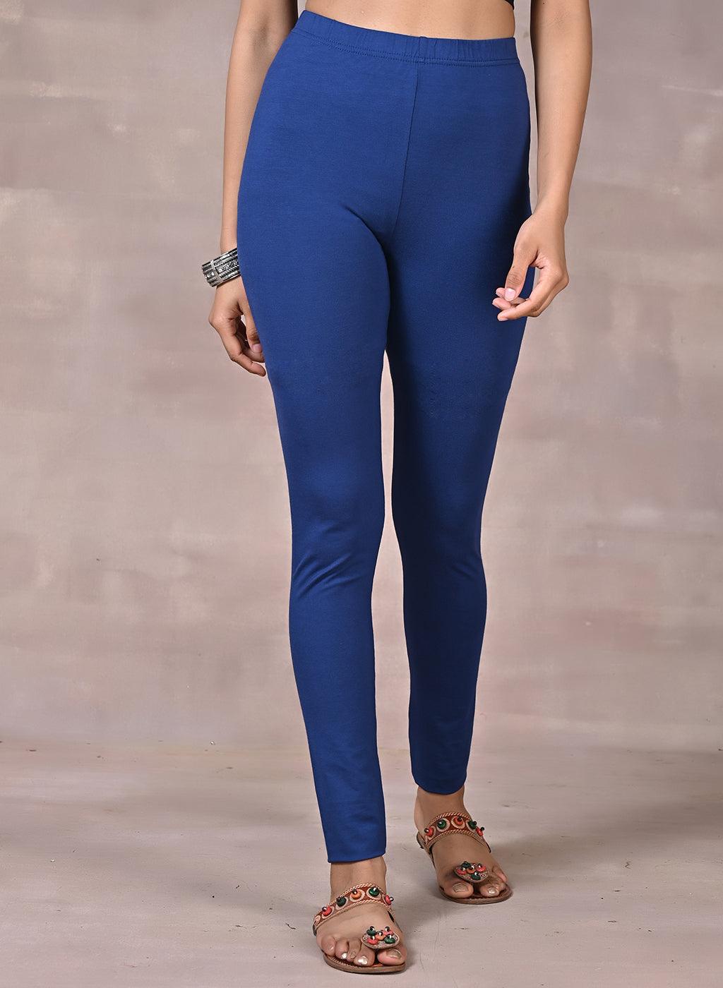 Buy Inci women leggings royal blue xs Online at Best Prices in India -  JioMart.