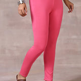 Light Pink Ankle Length Legging