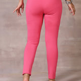 Light Pink Ankle Length Legging