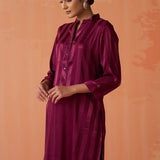 Mahnoor Fuchsia Monochrome Shirt for Women