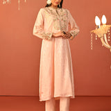 Sahira Pink Embroidered Designer Kurta Set for Women