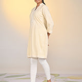 Hira Yellow Embroidered Co-ord Set for Women 