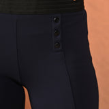 Nyla Navy Blue Jeggings for Women