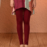 Nyla Maroon Jeggings for Women