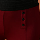 Nyla Maroon Jeggings for Women