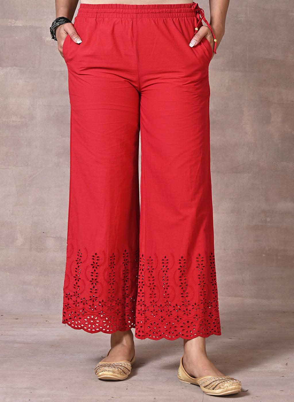 cotton palazzo pants for women – Lakshita