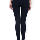 Navy Blue Plain Jegging - Lakshita