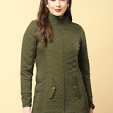 Martini Olive quilted Jacket