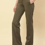 Martini Olive Drawstring Pants