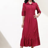 Fuschia Russell Net Dress