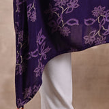 Elegant Purple-Colored Floral Printed Kurta From Lakshita