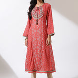 Orange Dhaage Collection Printed Kurta