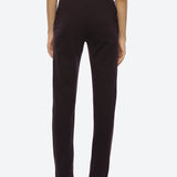 Purple Regular Plain Pants