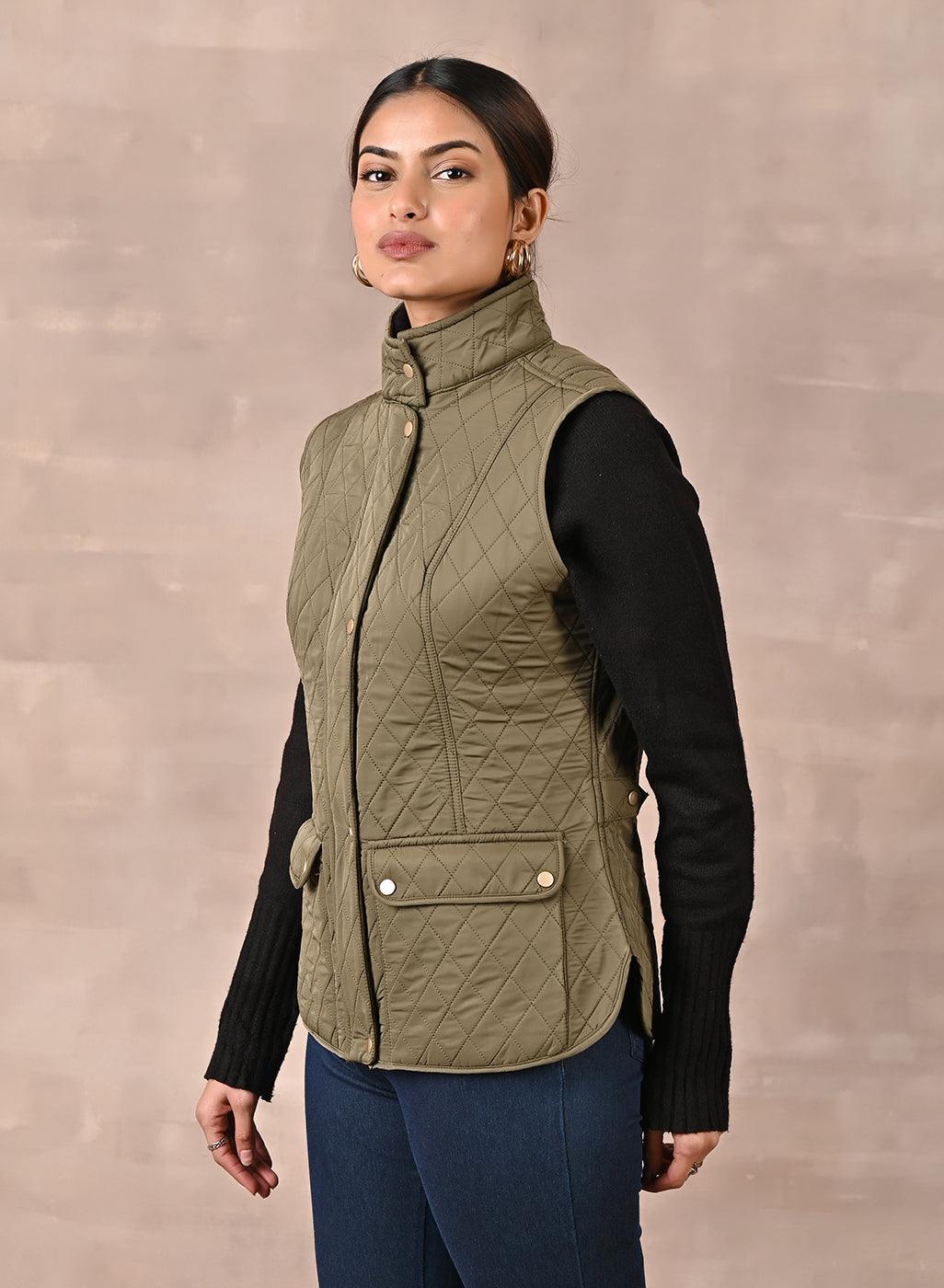 Lesta quilted slim 2025 fit jacket