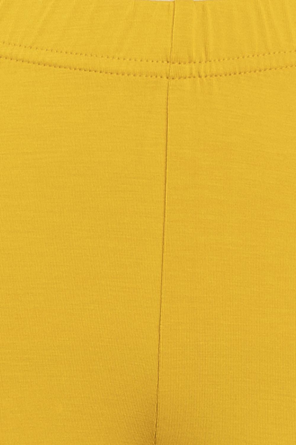 Yellow Ankle Length Legging - Lakshita