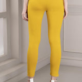 Yellow Ankle Length Legging - Lakshita